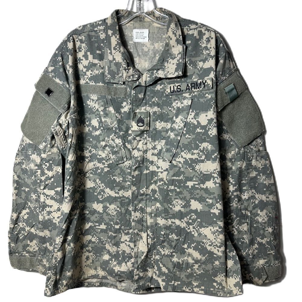 Army Combat Uniform Digital Camo Coat Size Medium Regular
